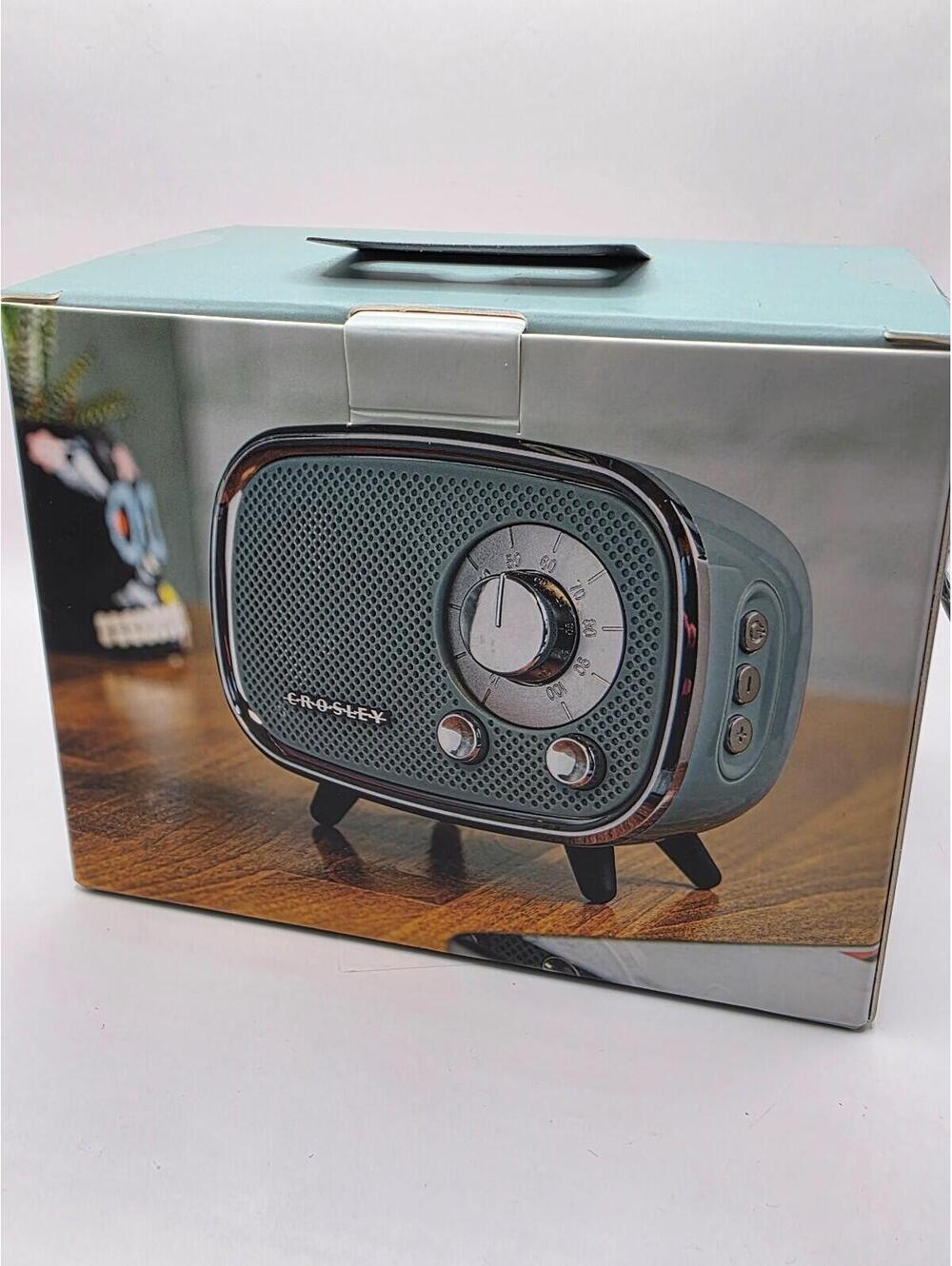 Brand New!!! - Crosley Retro Portable Bluetooth Speaker with AM/FM Radio - Picture 5 of 6